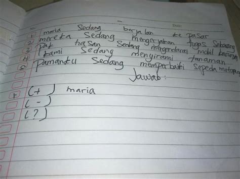 Contoh Kalimat Past Tense Positif Negatif Interogatif 11