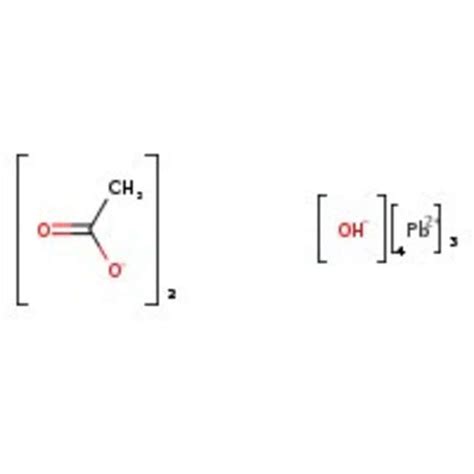 Acetato de plomo II básico ACS Thermo Scientific Chemicals Fisher