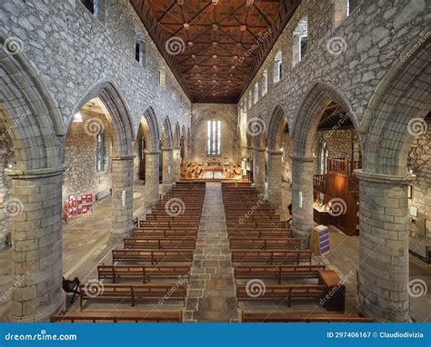 St Machar Cathedral Interior in Aberdeen Editorial Photography - Image ...