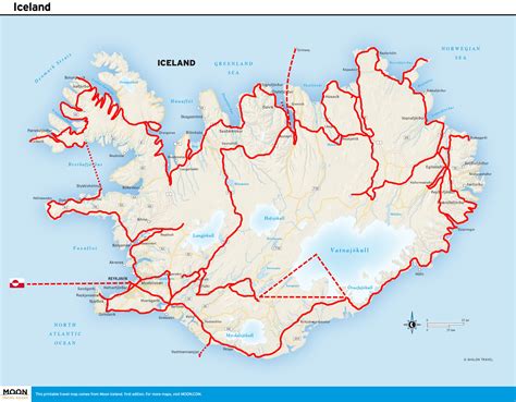 Maps – Iceland