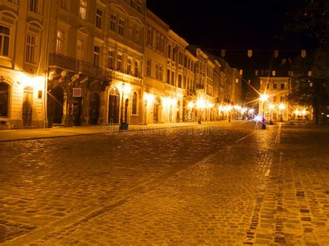 Old city by night stock image. Image of street, darkness - 1555501