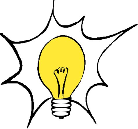 clip art lightbulb 6