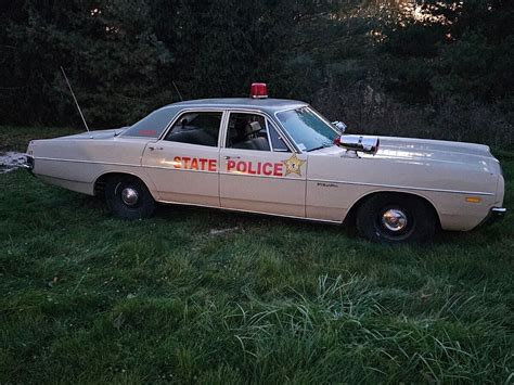 Dodge Polara Police Car All Original No Reserve For Sale