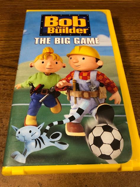 Bob The Builder The Big Game Vhs