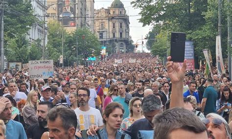 Srbija Protiv Nasilja Protesti I Blokade Danas U Deset Gradova Irom