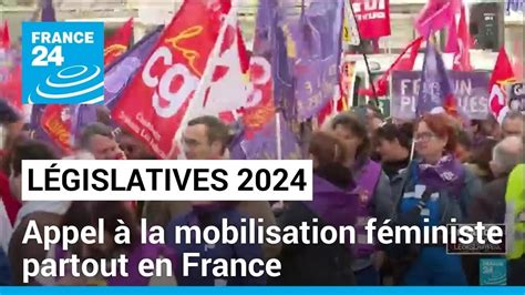 Législatives appel à la mobilisation féministe partout en France