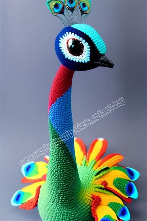 Amigurumi Bird Little Peacock Free Pattern 2 Free Amigurumi Patterns