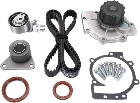 Mplus Timing Belt Kit With Water Pump Fits For Volvo 06 13 C30 L5 25t Engine To