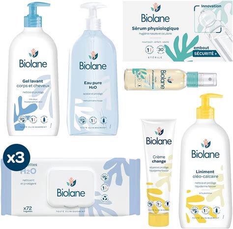 Biolane Kit Naissance Premiers Jours B B Lingettes Eau