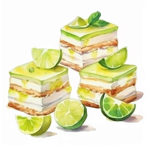 Vector De Pasteles Deliciosos Conjunto De Frutas Y Pasteles Vector De