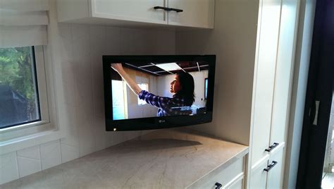 Kitchen Tv Under Cabinet Mount - Kitchen Ideas Style