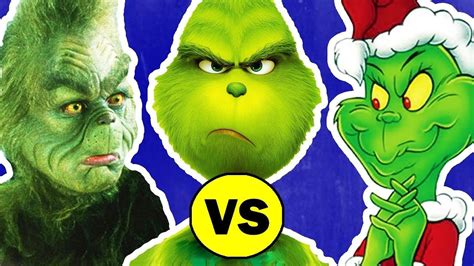 The Grinch Vs How The Grinch Stole Christmas Grinch Stole Christmas