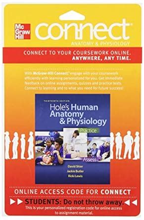 Connect With LearnSmart 2 Semester Access Card For Hole S Human Anatomy