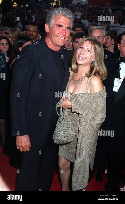 LOS ANGELES, CA. March 25, 1997: Barbra Streisand & James Brolin at the Academy Awards. Pix ...