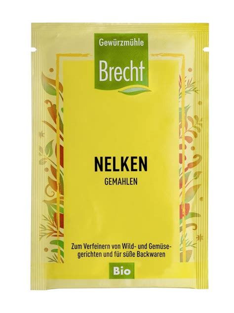 Gew Rzm Hle Brecht Bio Nelken Gemahlen Kleinbeutel G Back