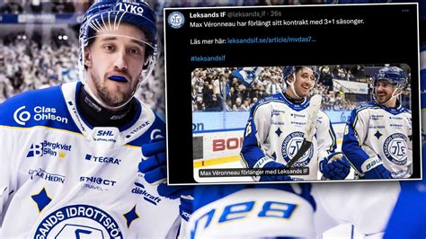 Stj Rnan F Rl Nger Med Leksand L Ngtidskontrakt Hockeynews