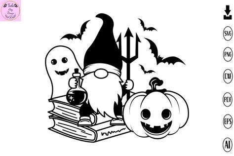 Halloween Gnome Svg, Halloween Svg (2623990)