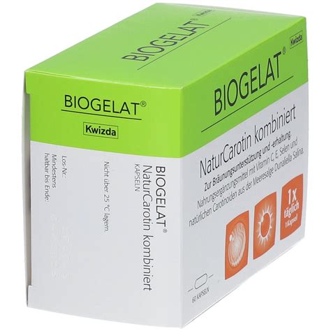 Biogelat Naturcarotin Pc S Redcare Apotheke