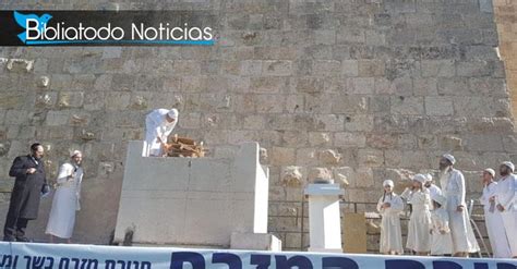 Nuevo Altar De Sacrificios En El Monte Del Templo Cumple Gran Profecía Judía