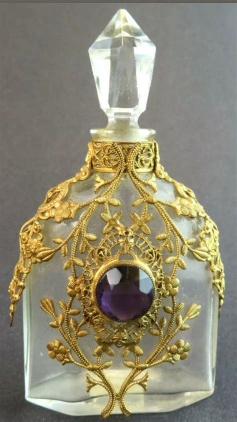 Pin By Lezli Hanley On Metal Filigree Ormolu Perfume Bottles Pretty