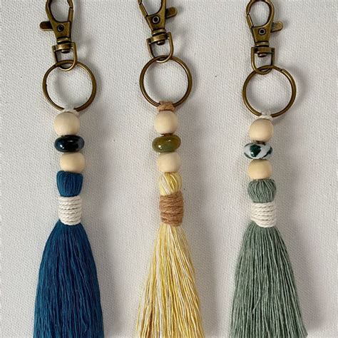 Tassel Keychain - Etsy