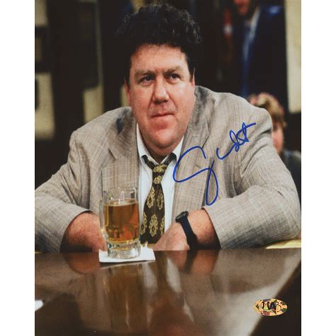 George Wendt Signed Cheers 8x10 Photo Mab Hologram Pristine Auction