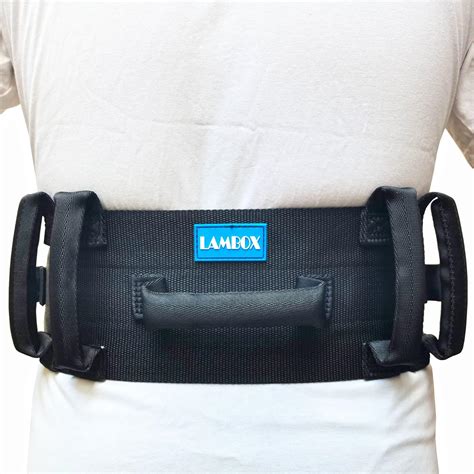 BESTPACK Transfer Walking Gait Belt With 7 Nylon Padded Handles Medical