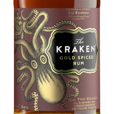 Kraken Gold Spiced Rum Ml Macarthur Beverages