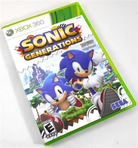 Xbox 360 Sonic Generations Wmanual Excellent Condition Tested Ebay