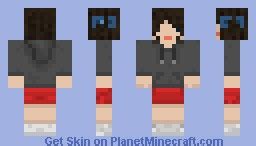 Hoodie - Girl Minecraft Skin