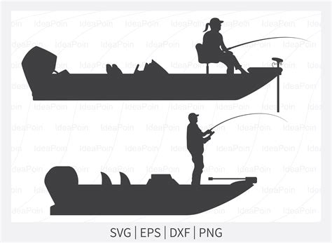 Bass Boat Svg File Bass Fishing Svg Gone Fishing Fishing Etsy