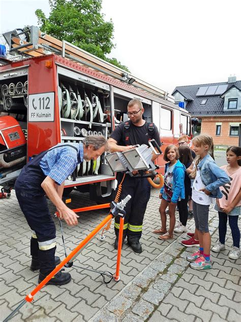 Gemeinde Kulmain Besuch Bei Der Feuerwehr