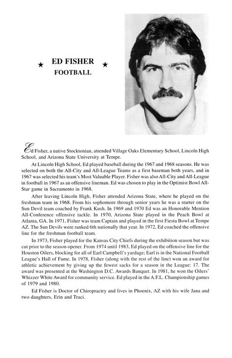 Ed Fisher – Stockton Athletic