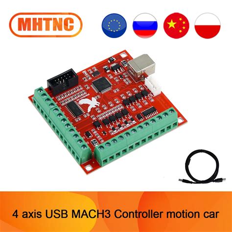 Controlador CNC MACH3 Sistema De 4 Ejes 5 Ejes USB 5 Ejes DB25 Tarjeta