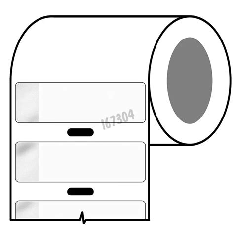 Etiquette BPT Sur Mandrin Standard BPT 638 461 Pour Imprimante BBP12