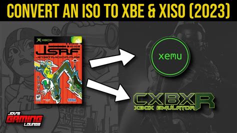 Convert An Iso To Xbe Xiso For Xbox Emulation 2023 Version YouTube