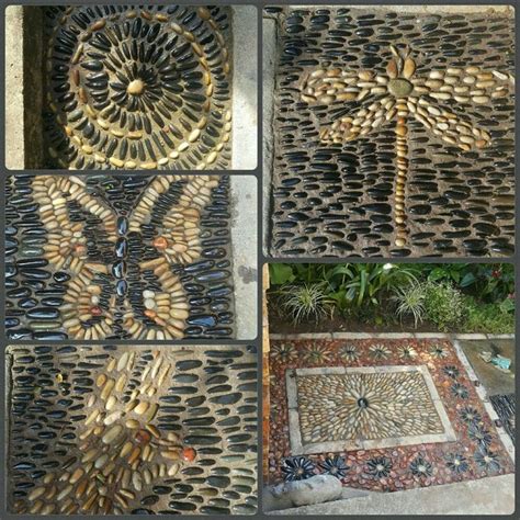 Pebble Mosaics By Designer Sp Botha Owner Of Designer Gardens