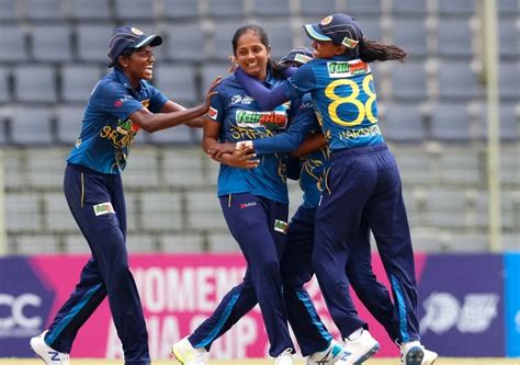 Ranaweera Spins Sri Lanka Into Semi Finals Of Women’s Asia Cup