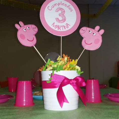 Centros De Mesa Peppa Pig