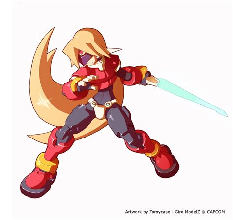 Giro Model Z Art 2 Update By Tomycase On Deviantart Mega Man Art