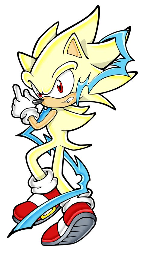 Sa Art Hyper Sonic By Sonicguru On Deviantart