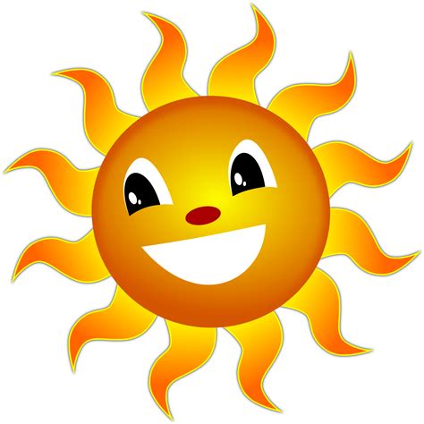 Clip Art Sunny Weather - Png Download - Full Size Clipart (#5535680) - PinClipart