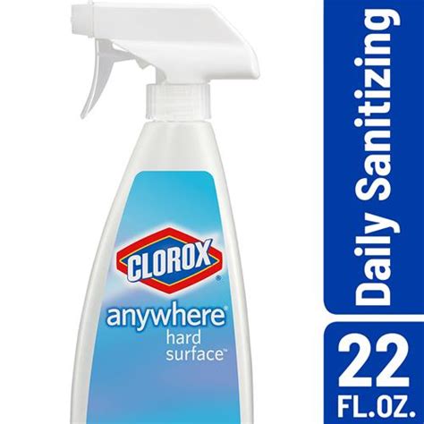 Clorox® Anywhere Hard Surface Daily Sanitizing Spray, 22 Ounce Spray ...