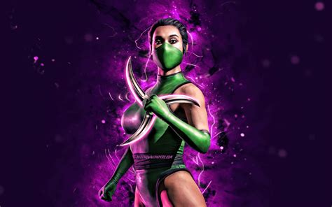 Download Mortal Kombat Jade Ready To Give Her Foes Sudden Death Wallpaper