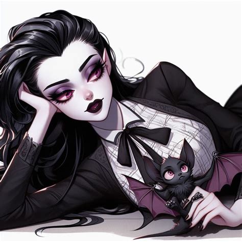 Pin By Krazy Kitty Ai Art On Vampire Monster High Art Gothic Girl Art Vampire Art