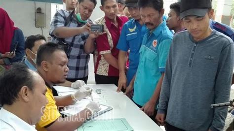 Puluhan Sopir Bus Tes Urine Di Terminal Osowilangon Ini Hasilnya