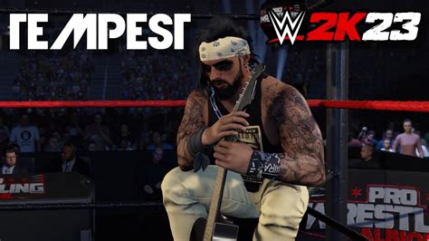 Wwe 2k23 Caw Showcase Tempest Youtube