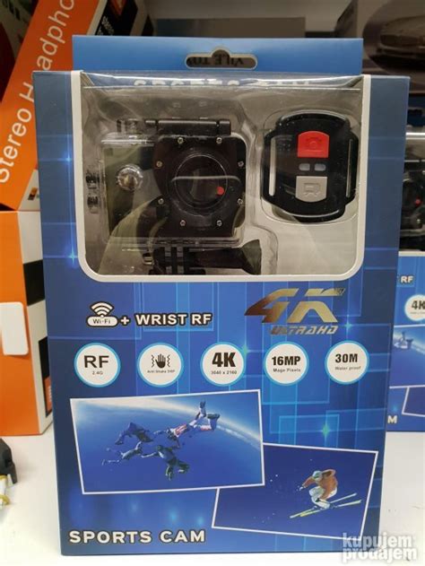 Akciona Kamera Gopro 4K Ultra HD Sportska WiFi Daljinski KupujemProdajem