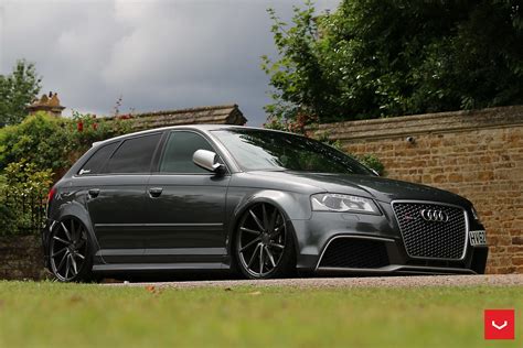 Bagged Audi Rs X S Gloss Graphite X Gloss Silver Vossen Cvt