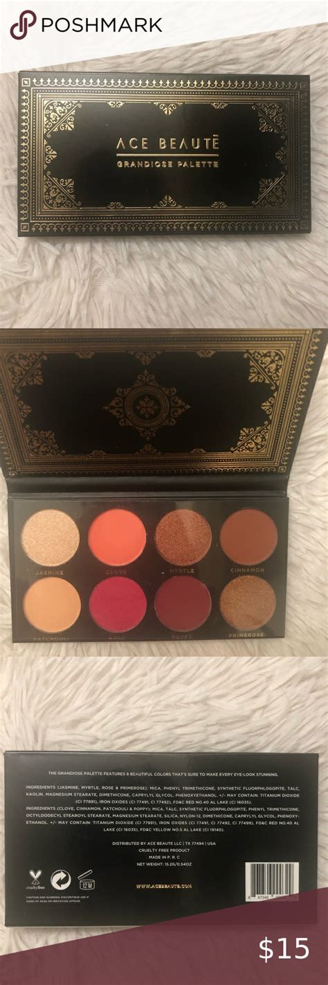 Ace Beaute Grandiose Eyeshadow Palette Eyeshadow Eyeshadow Palette